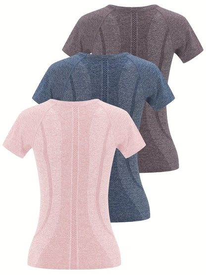 Dames sportshirts (set van 3)