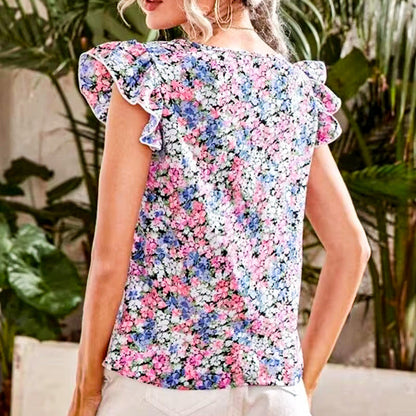 Evelyn Ruches Blouse