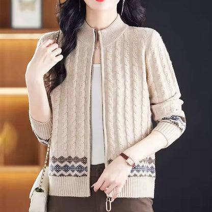 Sadie Kabelgebreid Vest