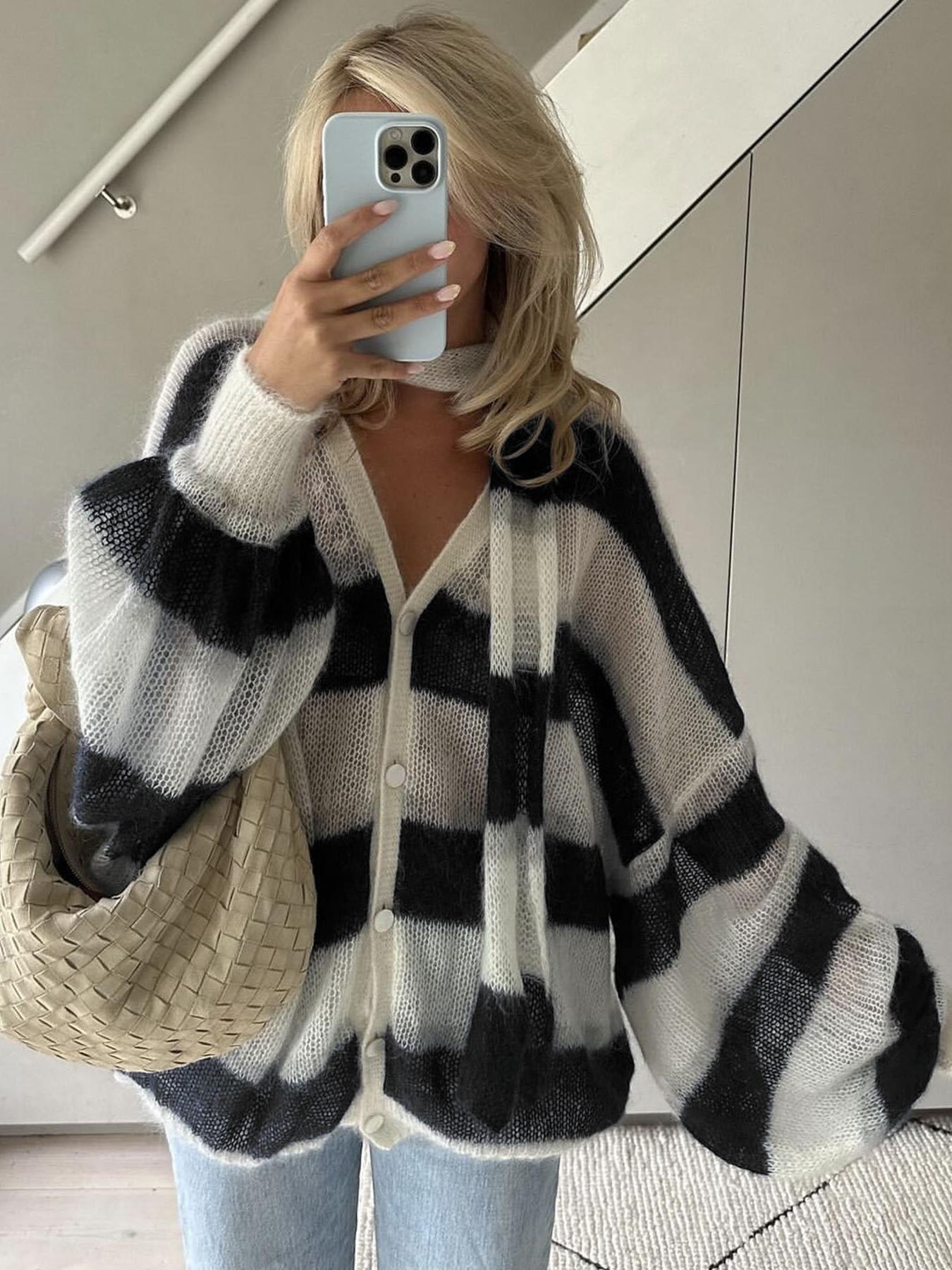 Gezellig Gestreept Vest