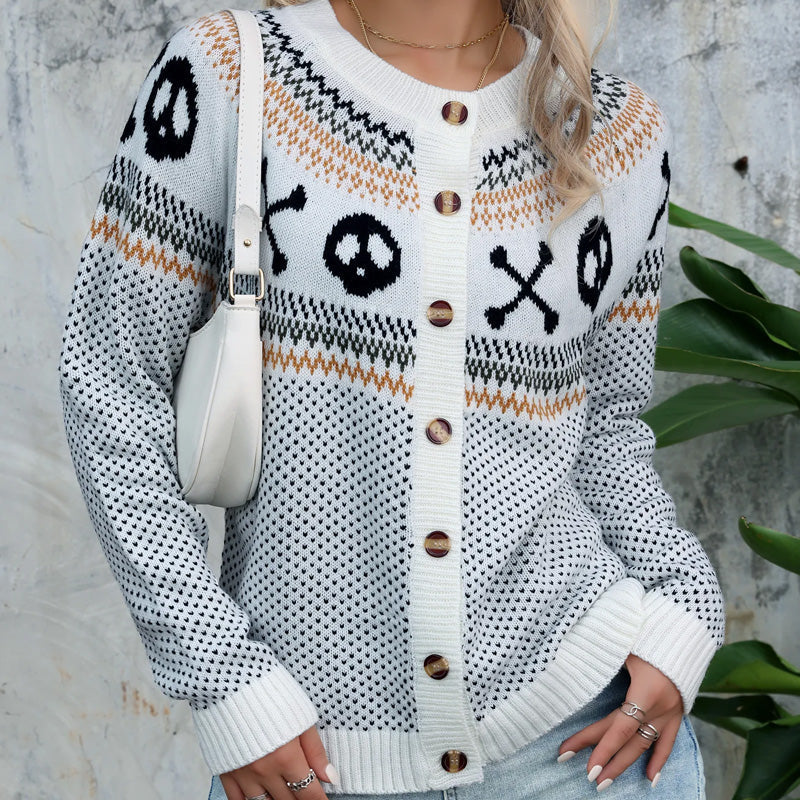 Skull Cardigan