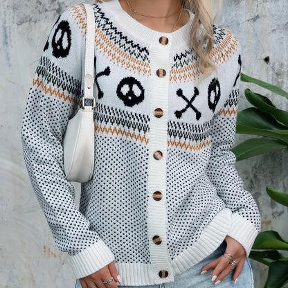 Skull Cardigan