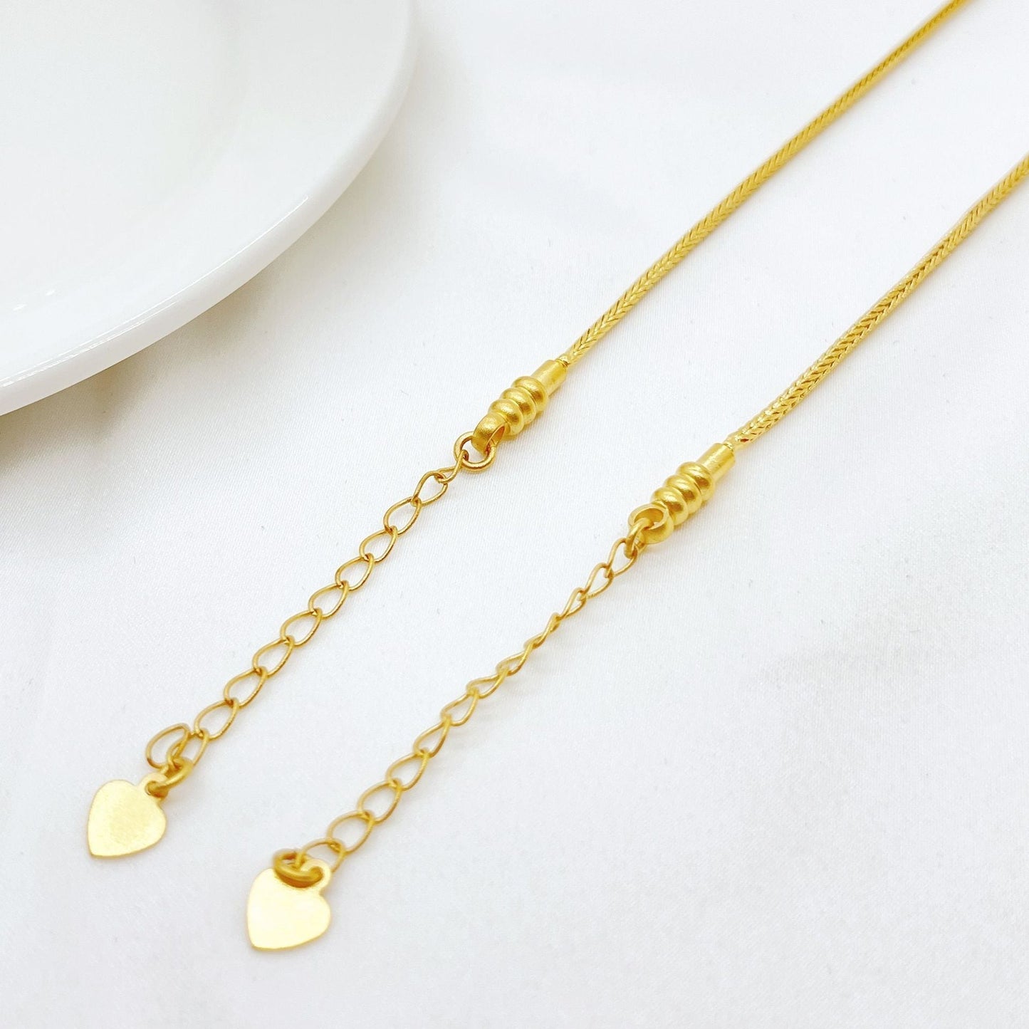 Gold Geflochtener Armreif