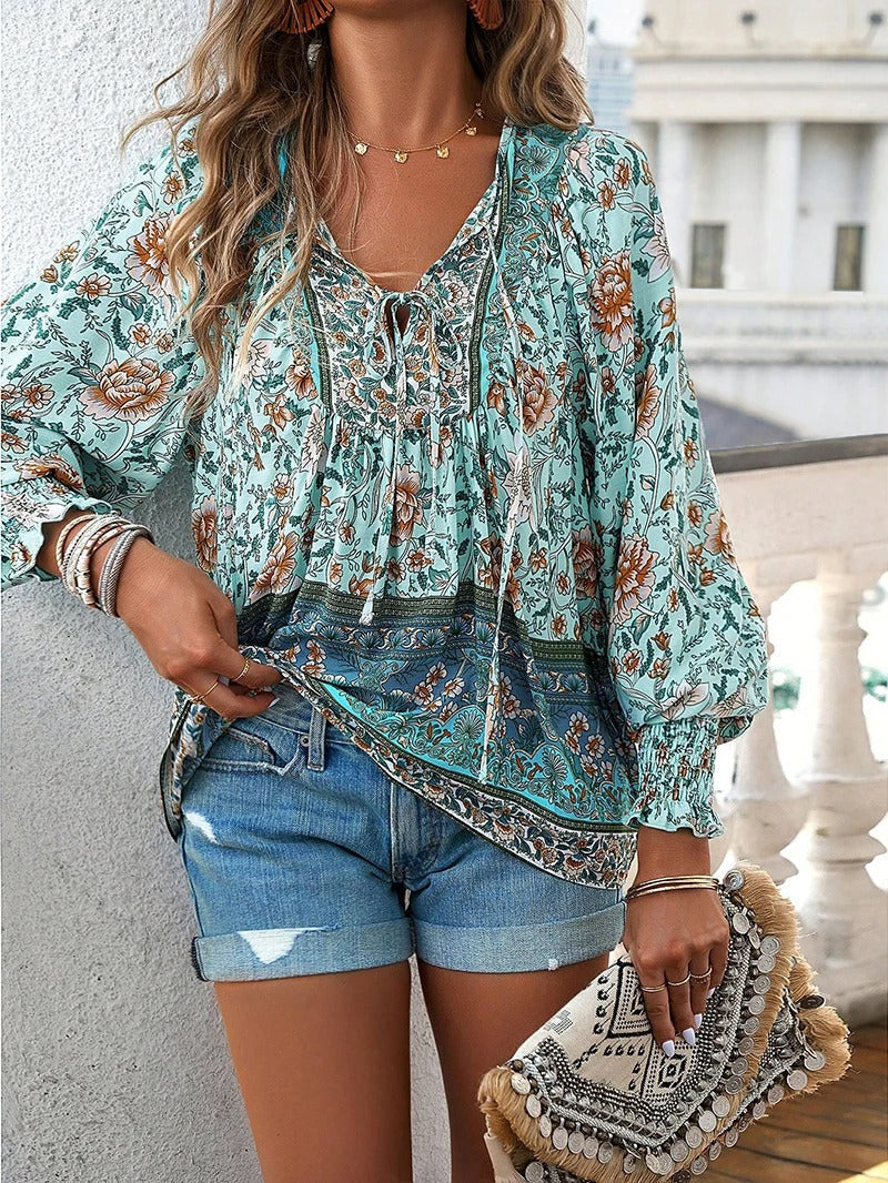 Helena™ | Zomerbloemen top