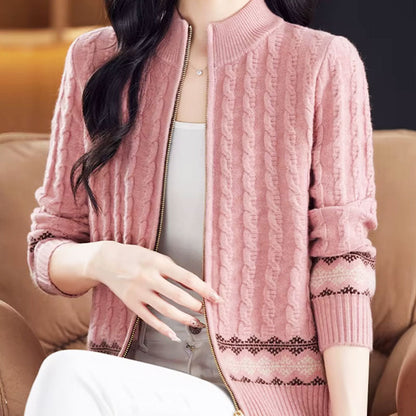 Sadie Kabelgebreid Vest