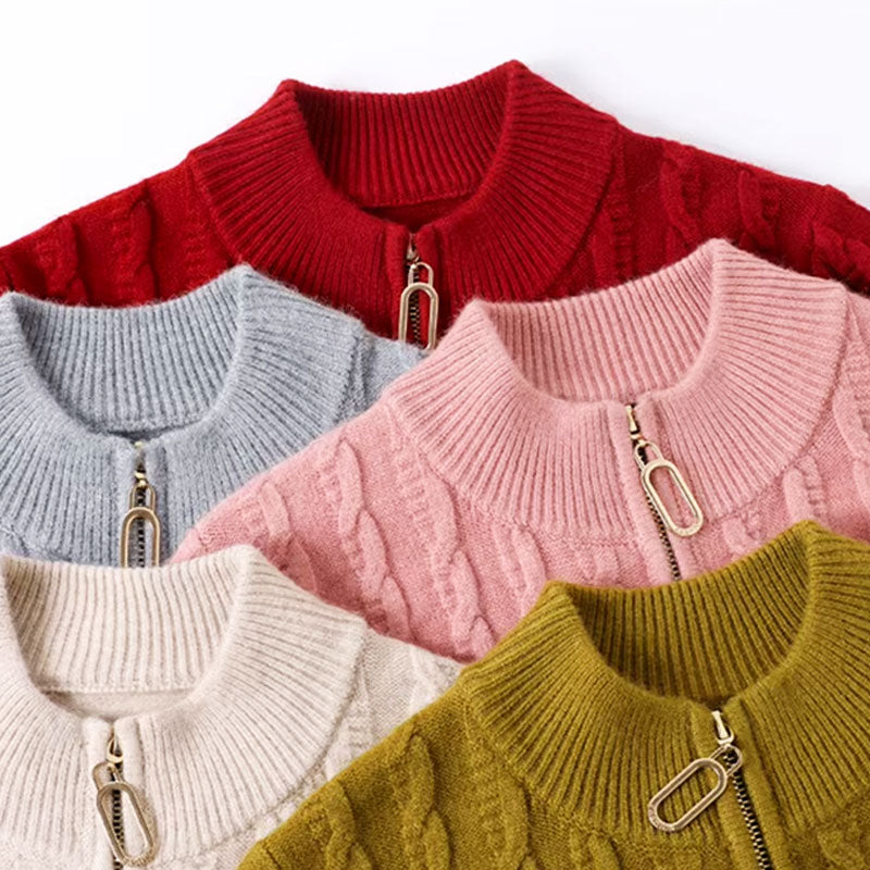 Sadie Kabelgebreid Vest