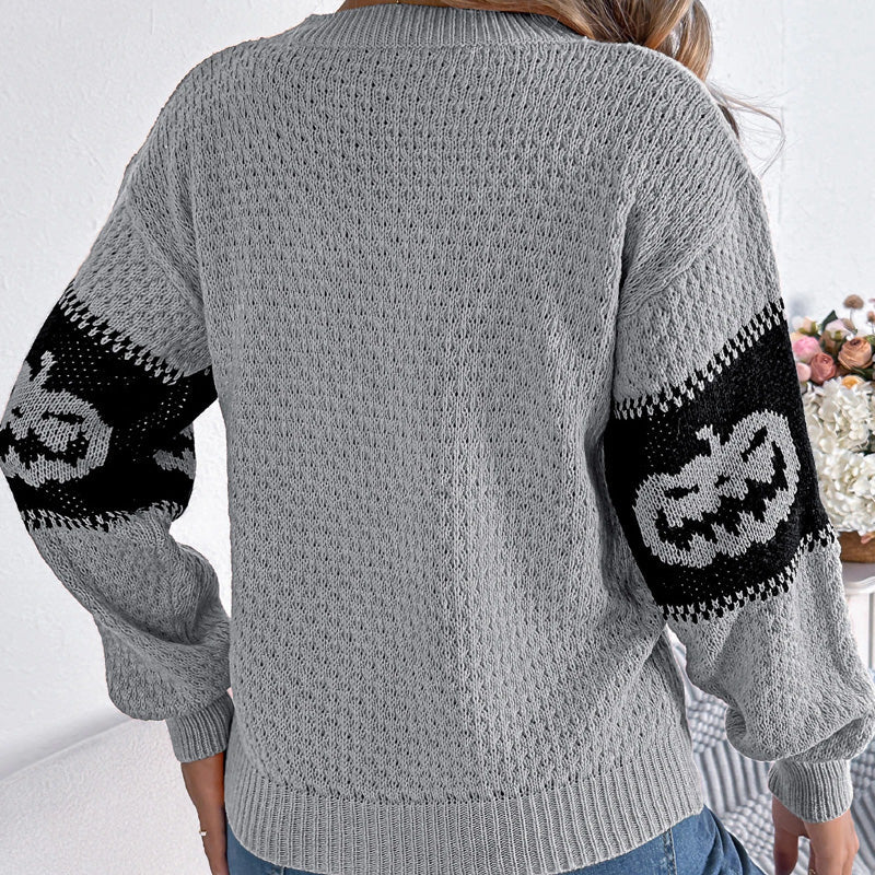 Pumpkin Strickpullover