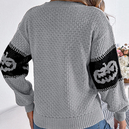 Pumpkin Strickpullover