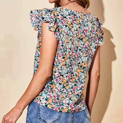 Evelyn Ruches Blouse