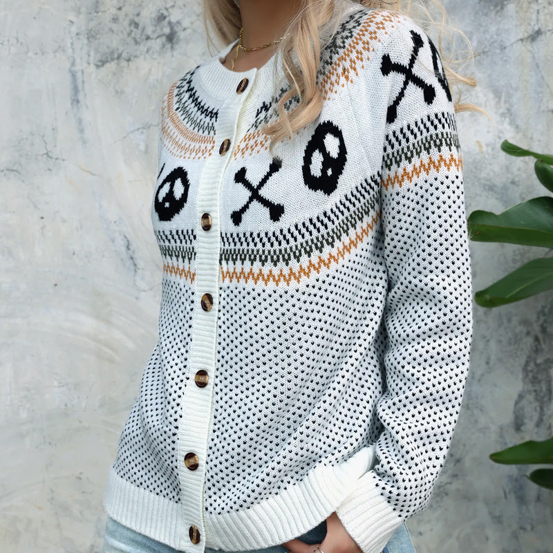 Skull Cardigan
