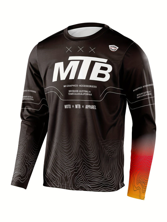 X-GODC Herren MTB Downhill Langarmtrikot