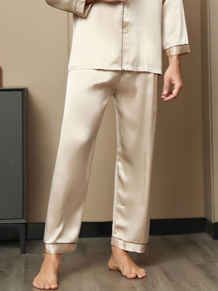 Pure Zijden Casual Broek