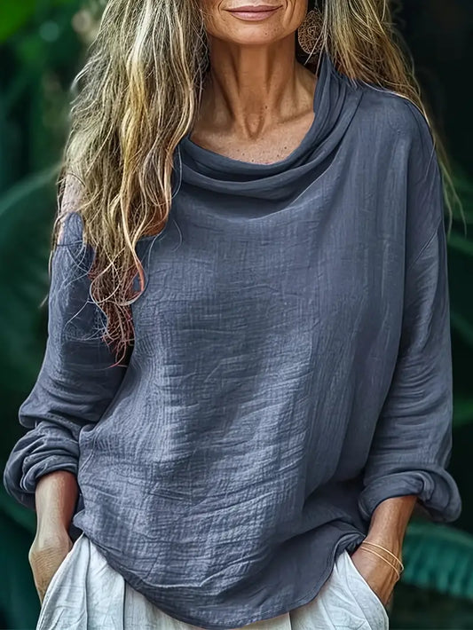 Hellen – Elegante blouse met lange mouwen