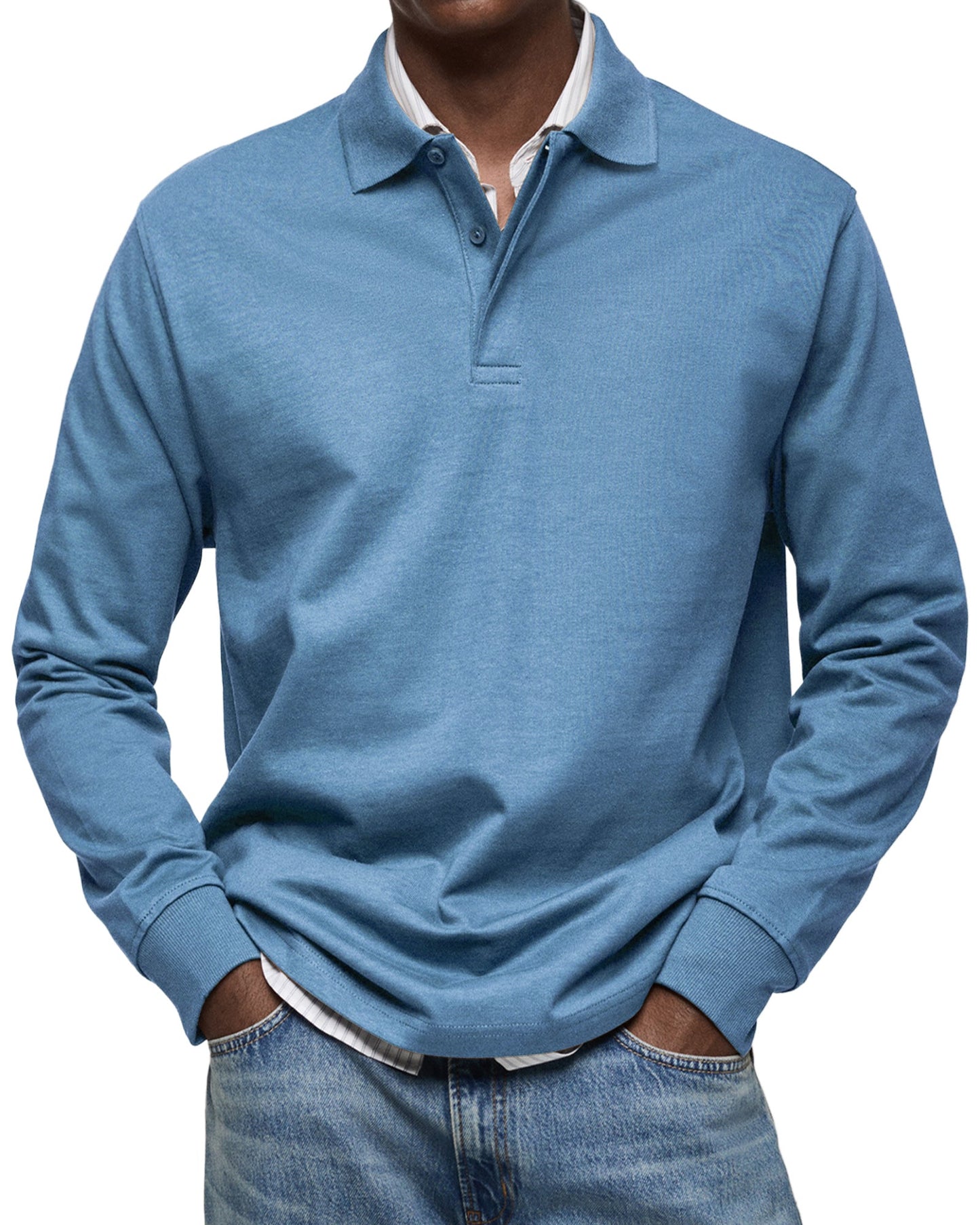 NEWPORT RESERVE | Poloshirt met lange mouwen