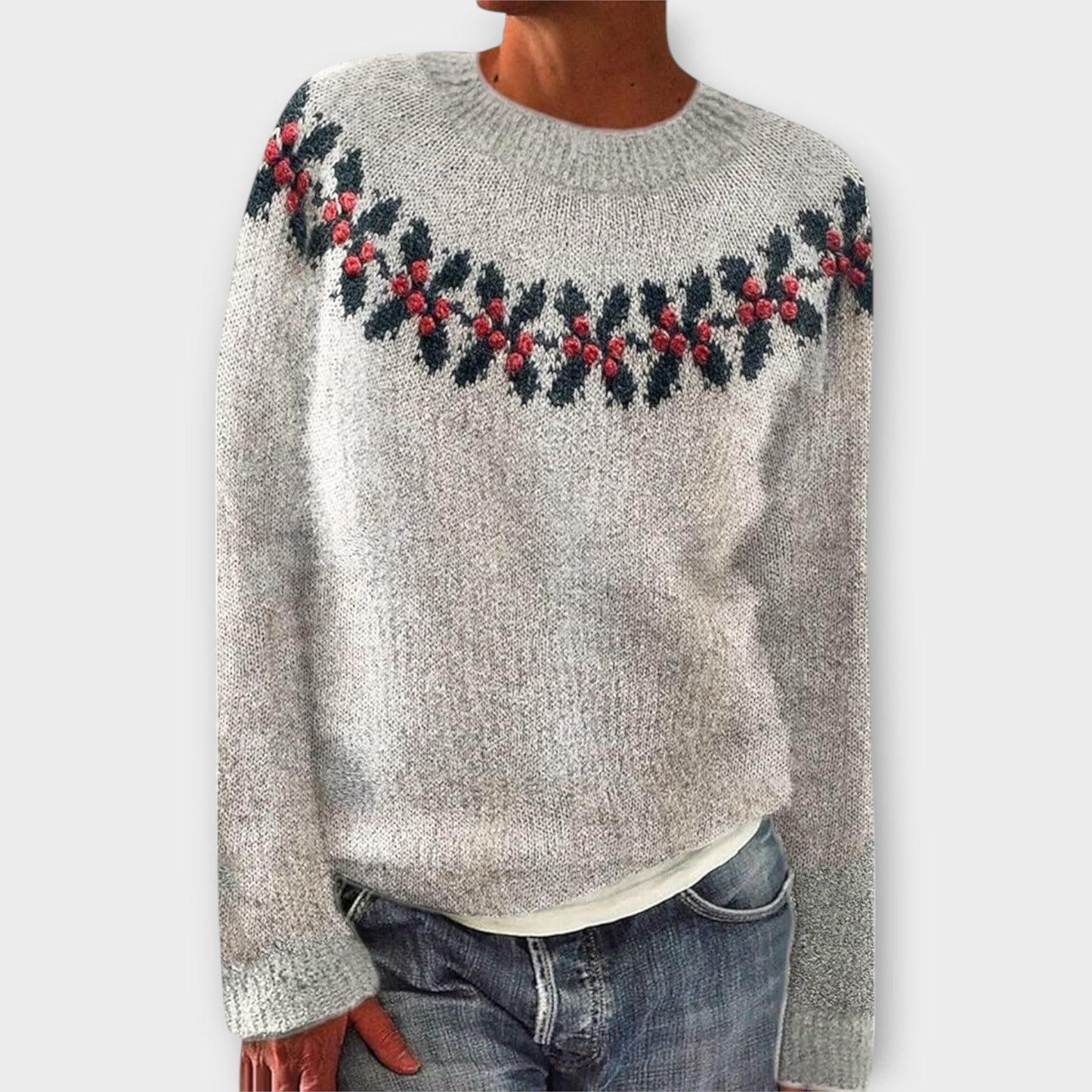 Simone | Kuscheliger Weihnachtspullover