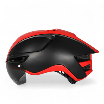 EASTINEAR Fietshelm met LED & Vizier | Aerodynamisch, CE-gecertificeerd