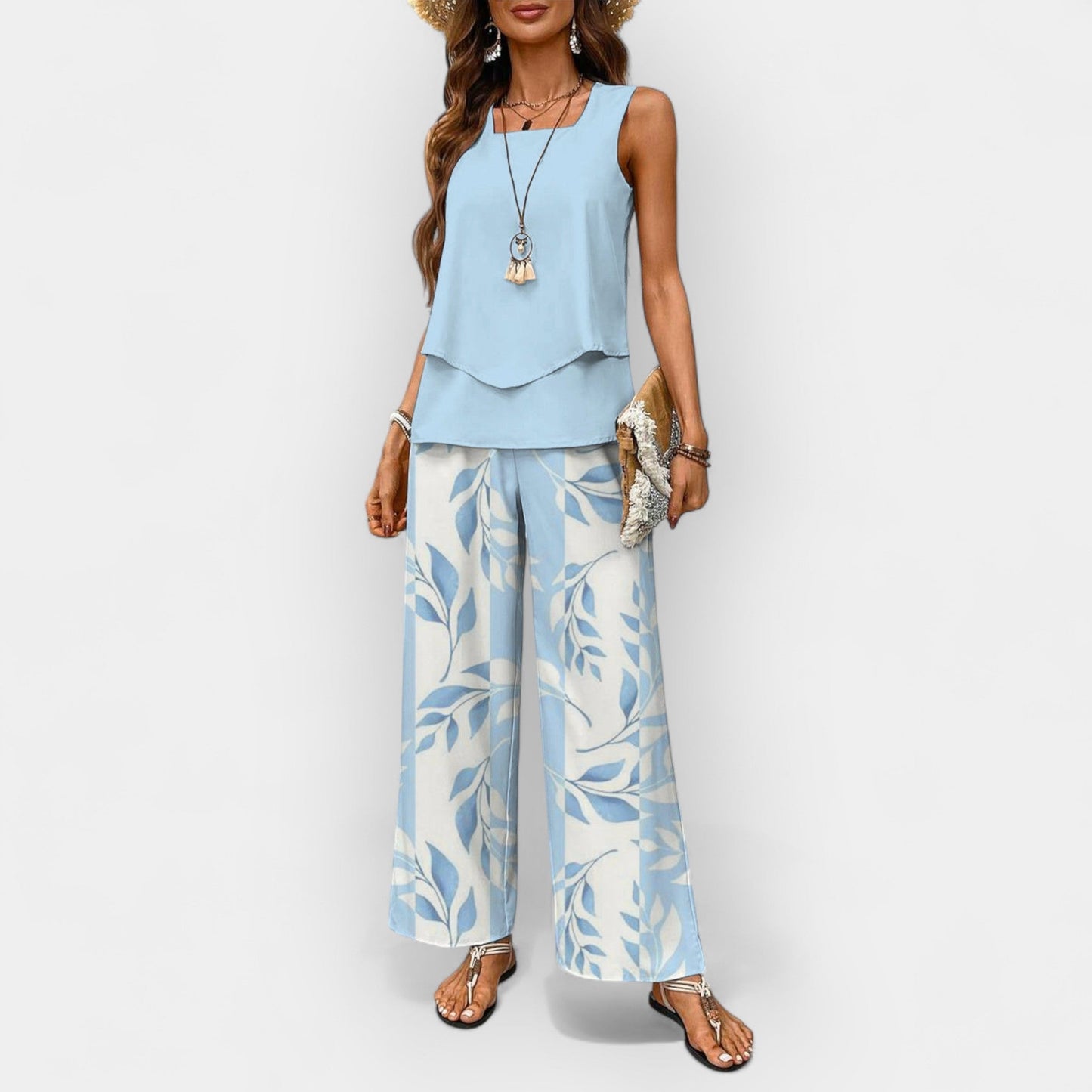 Lichte zomeroutfit