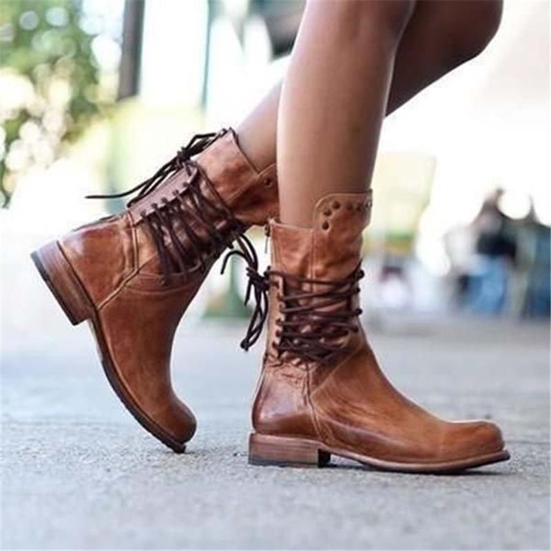 Victoria | Vintage-Schnürstiefel