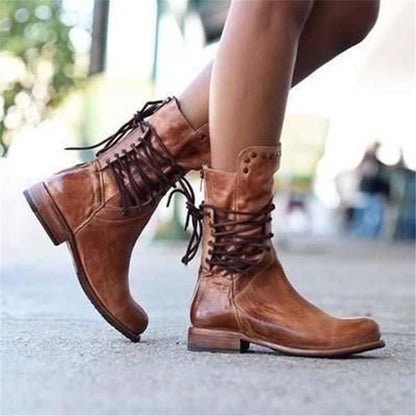 Victoria | Vintage-Schnürstiefel