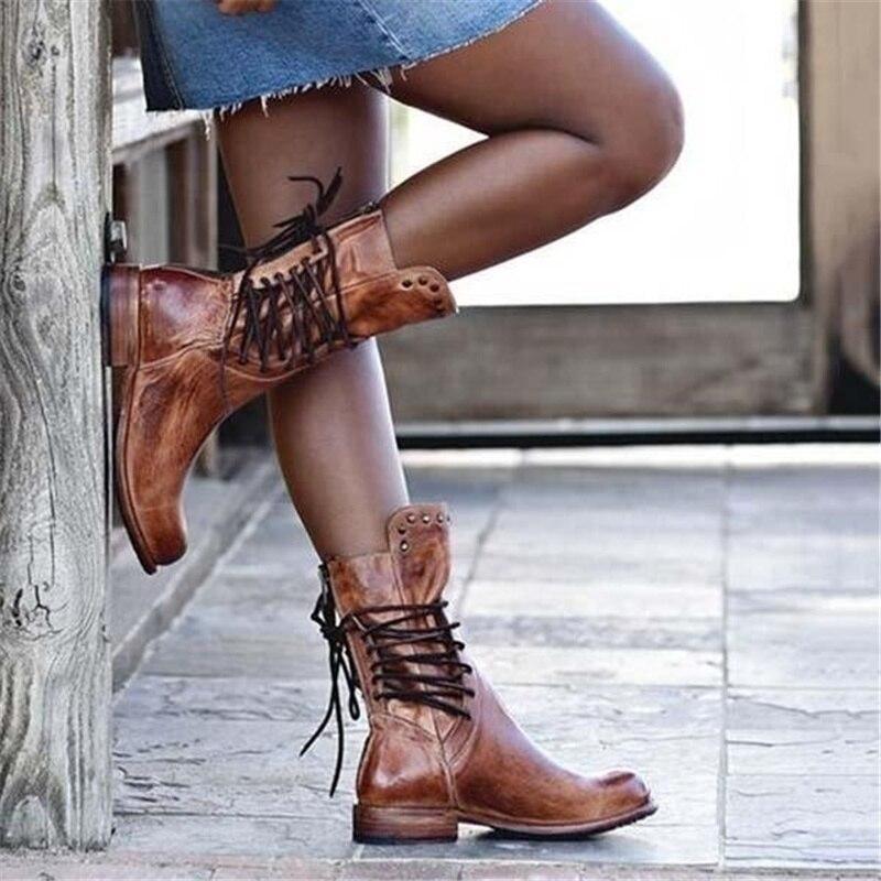 Victoria | Vintage-Schnürstiefel
