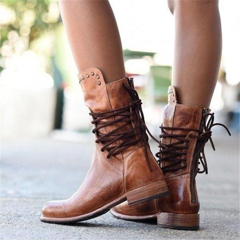Victoria | Vintage-Schnürstiefel