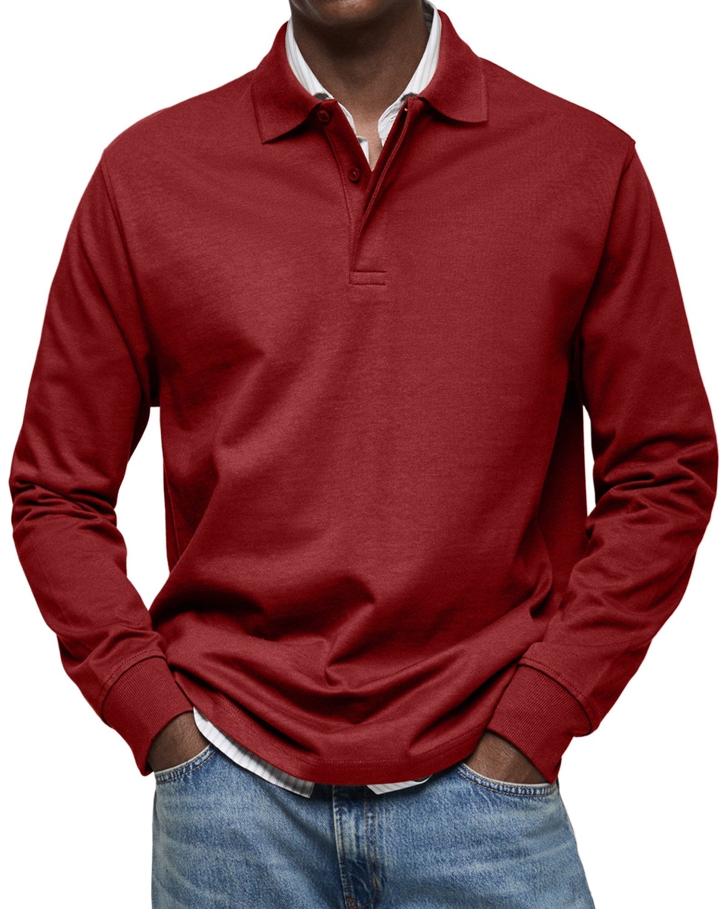 NEWPORT RESERVE | Poloshirt met lange mouwen