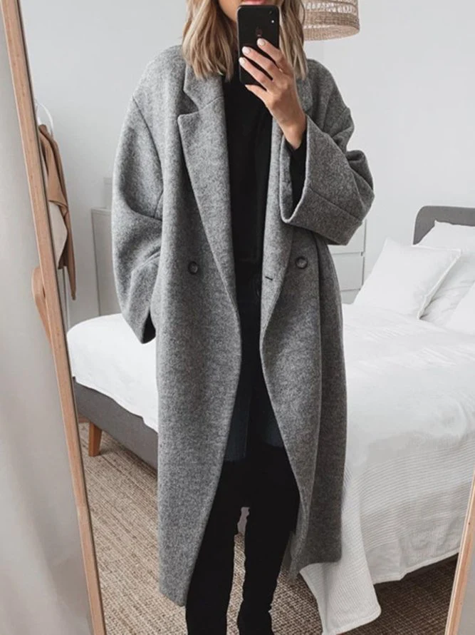 Julie - Manteau long douillet et élégant