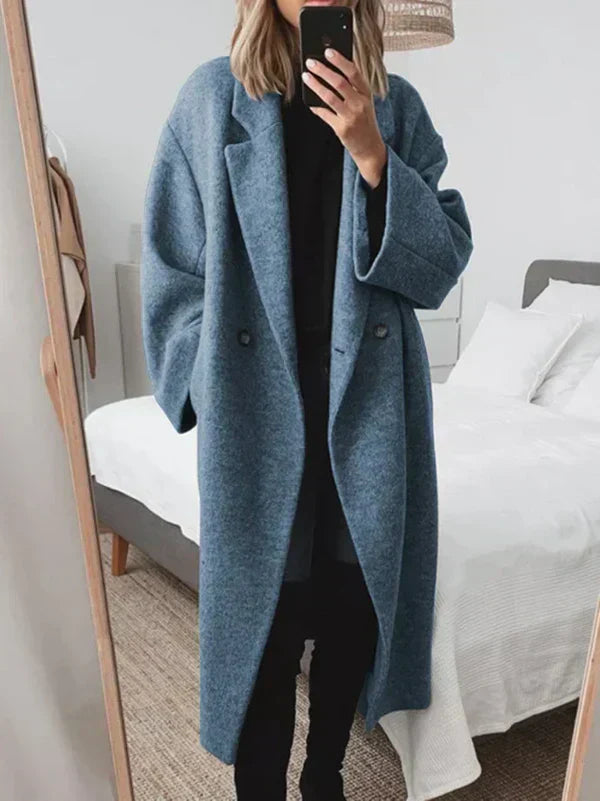 Layla – Oversized wollen jas