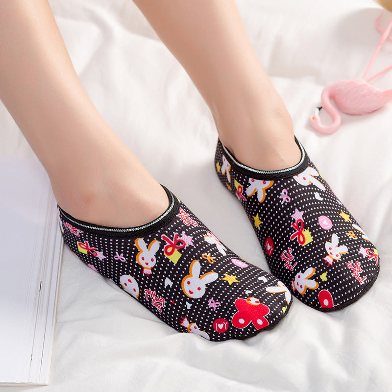 Lässige rutschfeste Socken