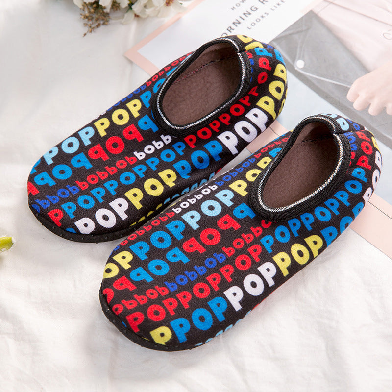 Lässige rutschfeste Socken