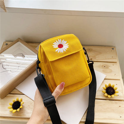 Sac En Toile Décontracté Marguerite