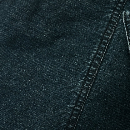 Herren Vintage Jeansjacke mit Stehkragen