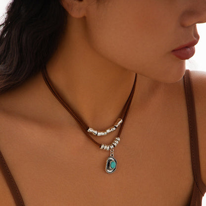 Collier Pendentif Vintage