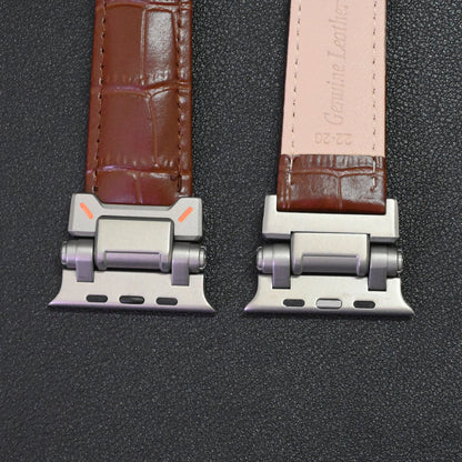Nomad Echtleren Apple Watch Bandje