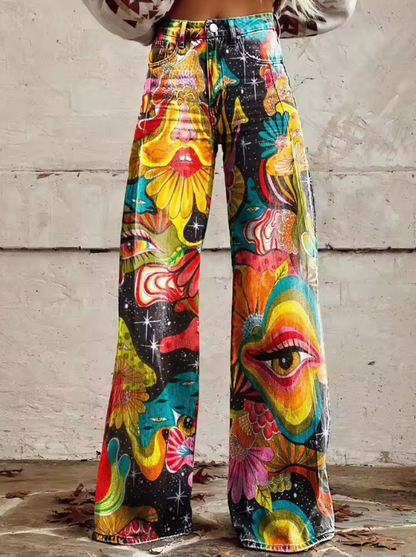Behn Berlin | Elegante Boho Vintage Broek voor een stijlvolle en boheemse look