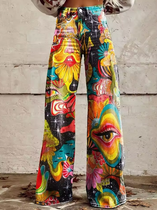 Behn Berlin | Elegante Boho Vintage Broek voor een stijlvolle en boheemse look