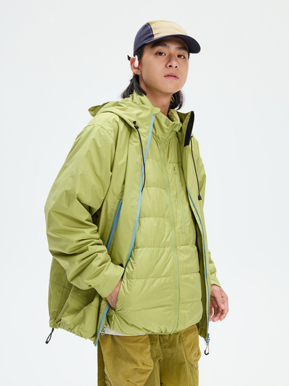 Whistler - Unisex Afneembare Dons 3-in-1 Outdoor Jas