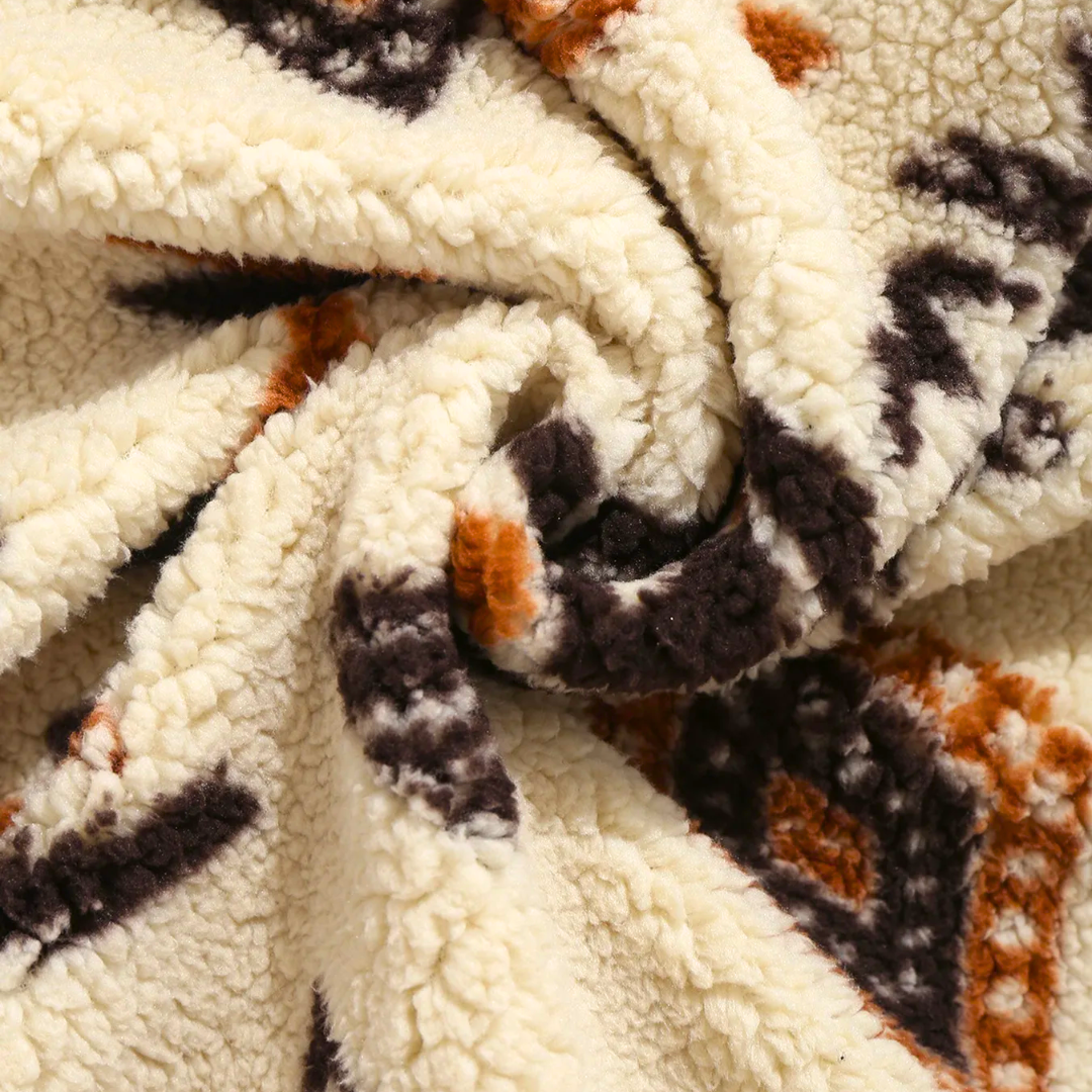 Aztec Trails Fleecejacke mit Reißverschluss