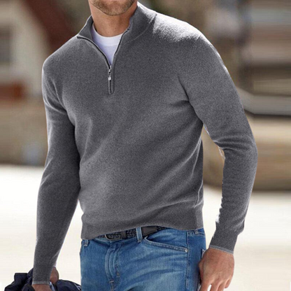 Miquel | Premium Zip-kraag-trui
