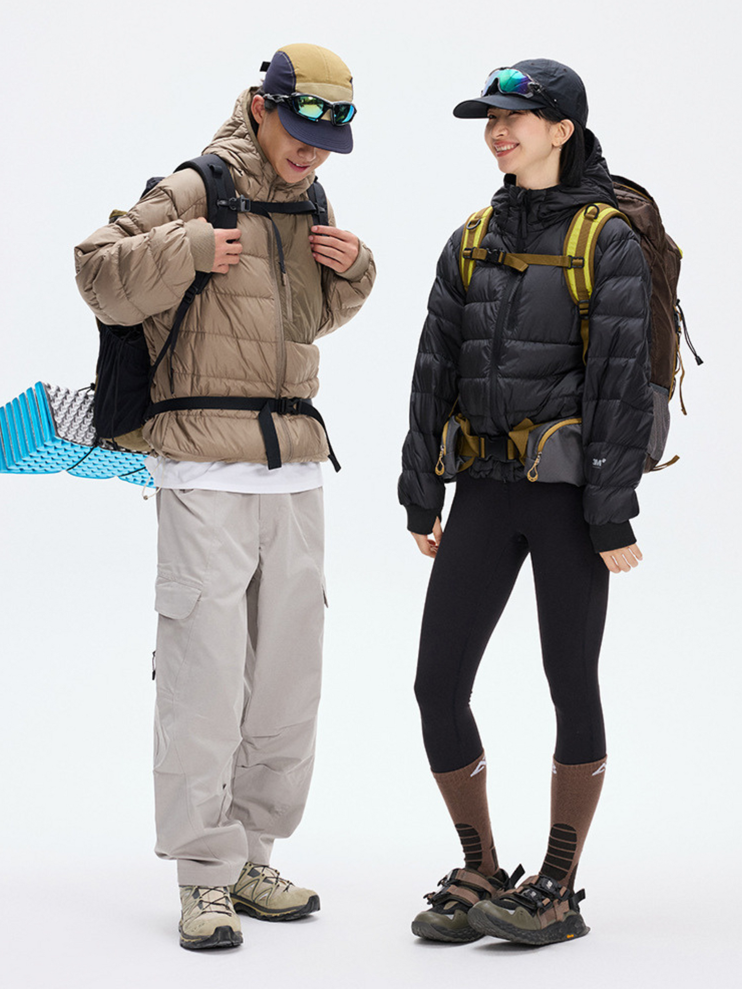 BluffField – Unisex 3M Wasserdichte Hardshell-Daunenjacke