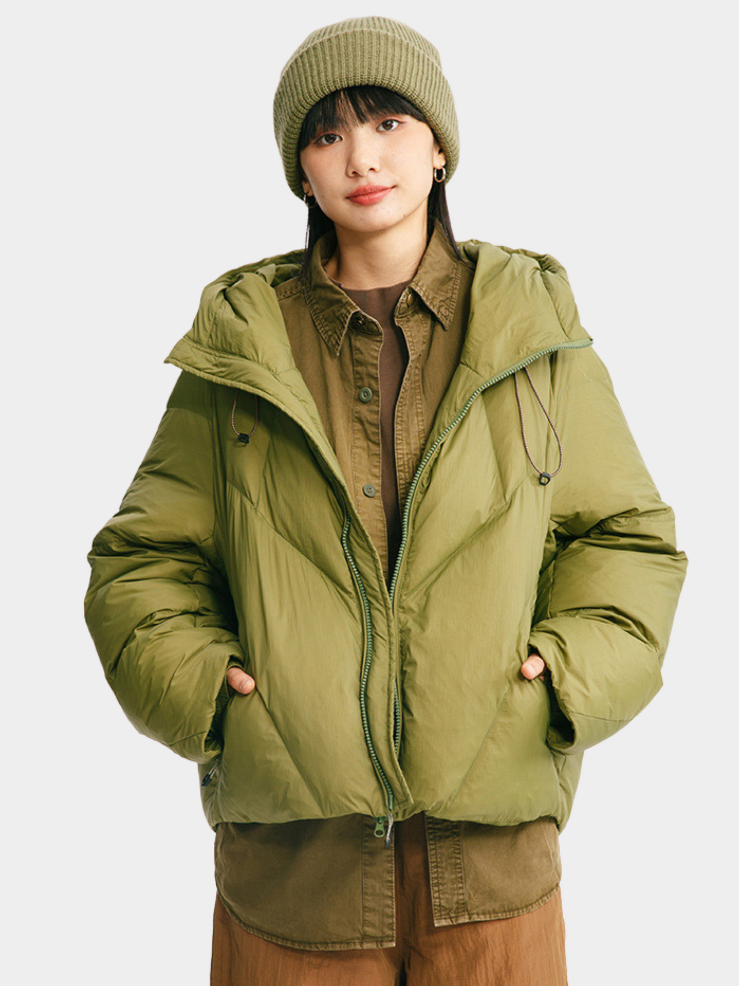 EchoGo – Unisex Daunenjacke mit 90 % Entendaunen und Dreifach-Schutz