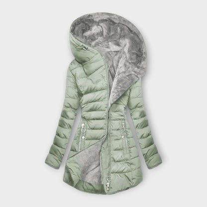 Kori - Knuffelige bontgevoerde jas