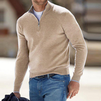 Miquel | Premium Zip-kraag-trui