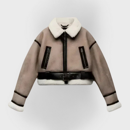 Zoey | Chic Khaki Jacket
