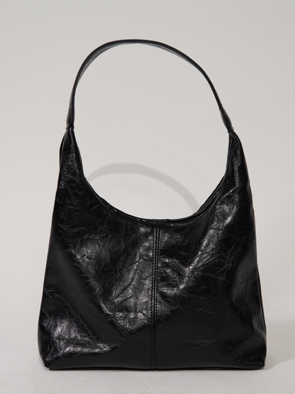 Jytte™ | Schicke Schwarze Hobo-Tasche