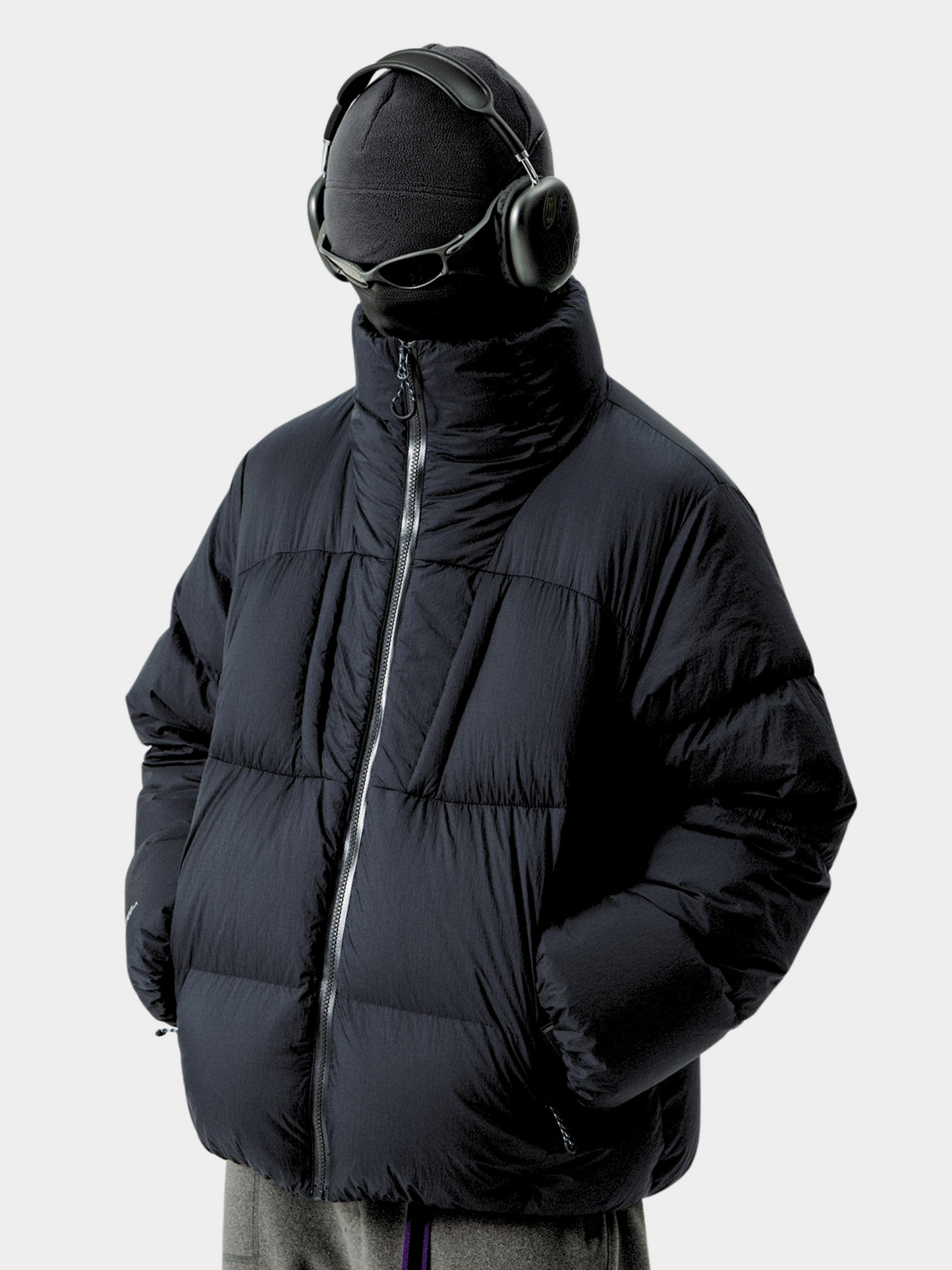CougarStep – Unisex Stehkragenjacke mit 95 % weißer Gänsedaune und 3-fach-Schutz