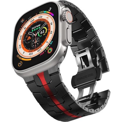 Titanium Roestvrijstalen Apple Watch Bandje