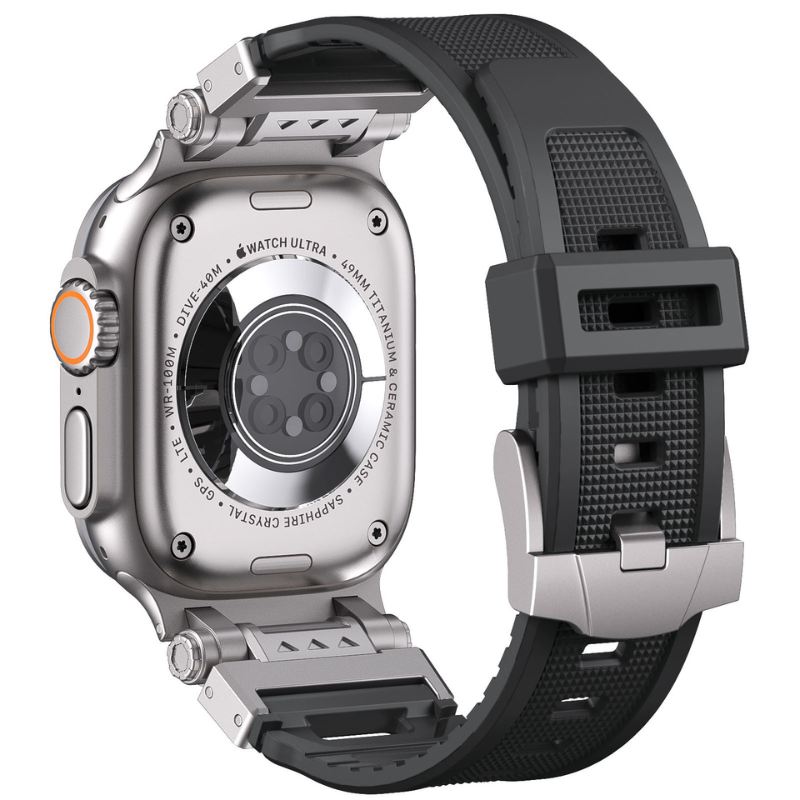 Venture siliconen Apple Watch-bandje