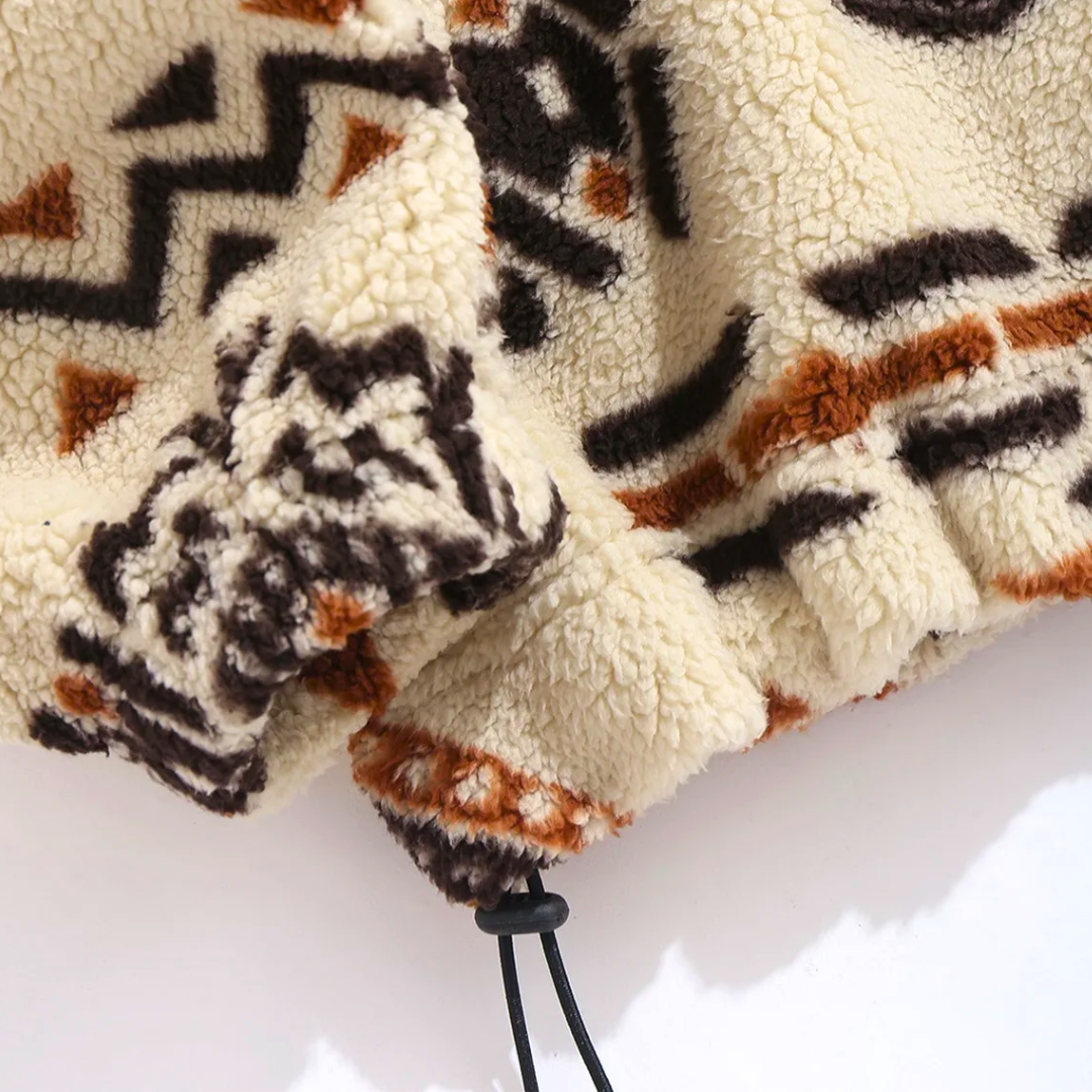 Aztec Trails Fleecejacke mit Reißverschluss
