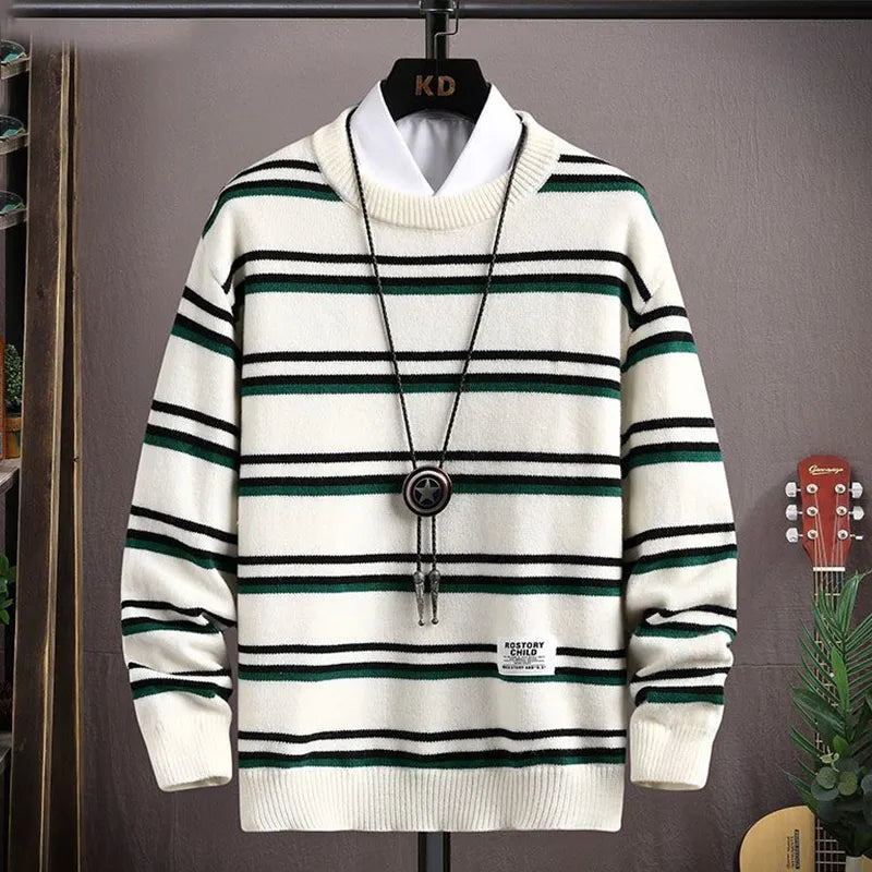 Pinet - Moderner Pullover Herren Weichgestrickt für Herbst und Winter Vielseitig und Gemütlich